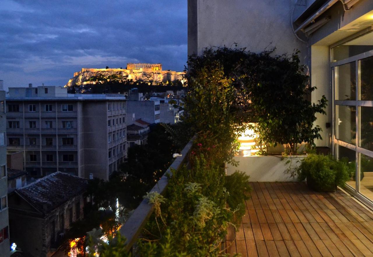 Hidesign Athens Art Loft Penthouse Acropolis Viewアパートメント エクステリア 写真